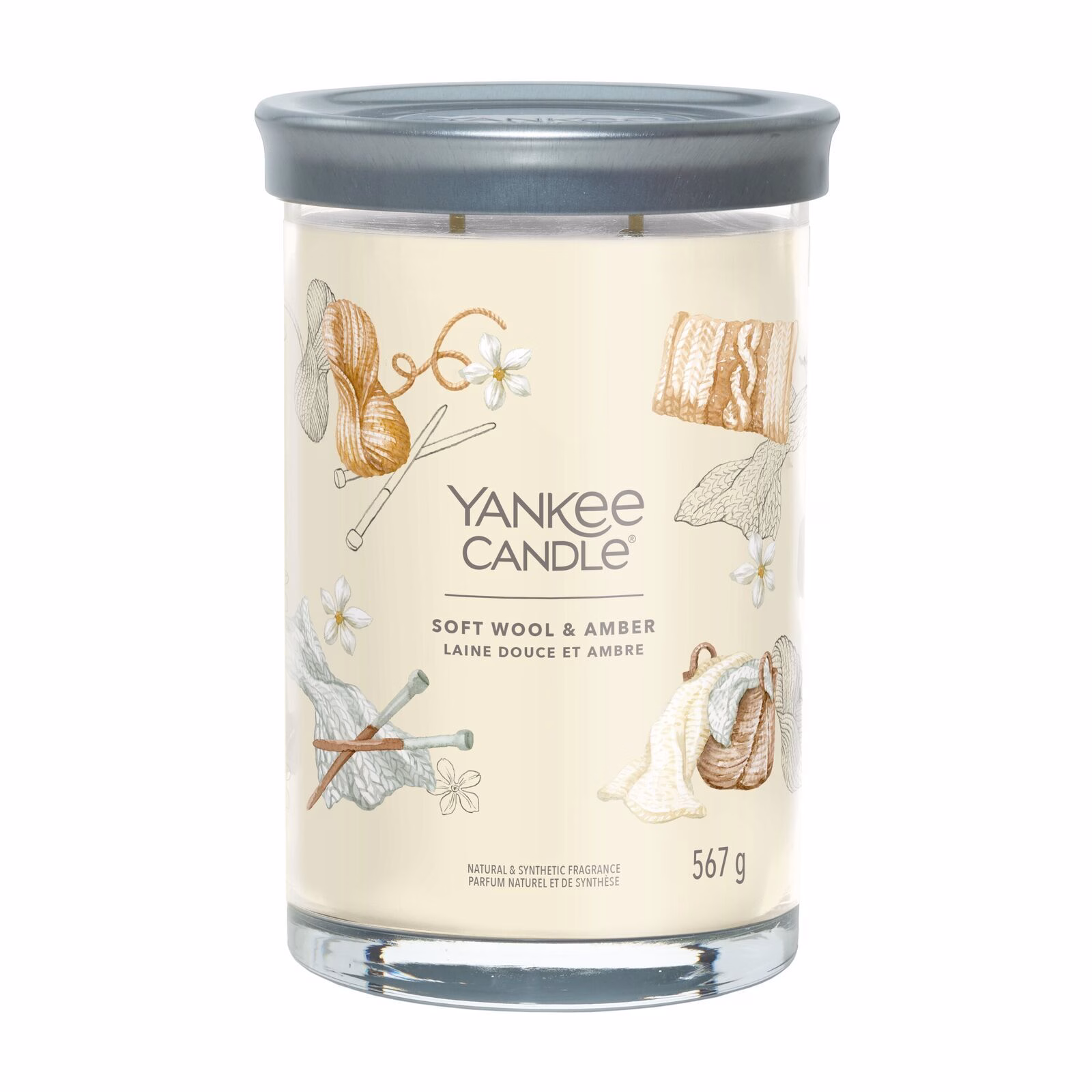 Soft-Wool-Amber_Large-Tumbler1 Soft Wool & Amber Signature Large Tumbler 567g 2-Docht