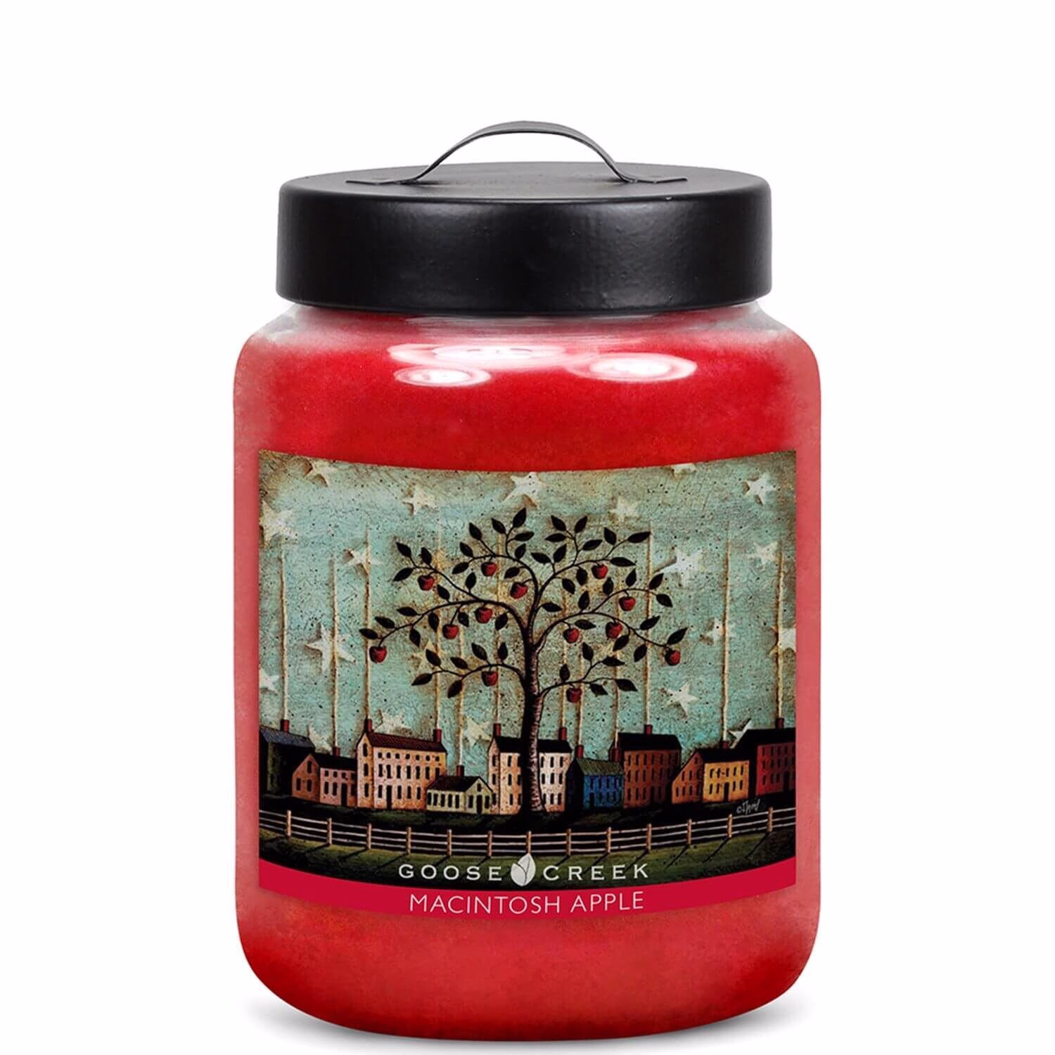 FA2622 Goose Creek Candle Macintosh Apple Folk Art Collection 680g