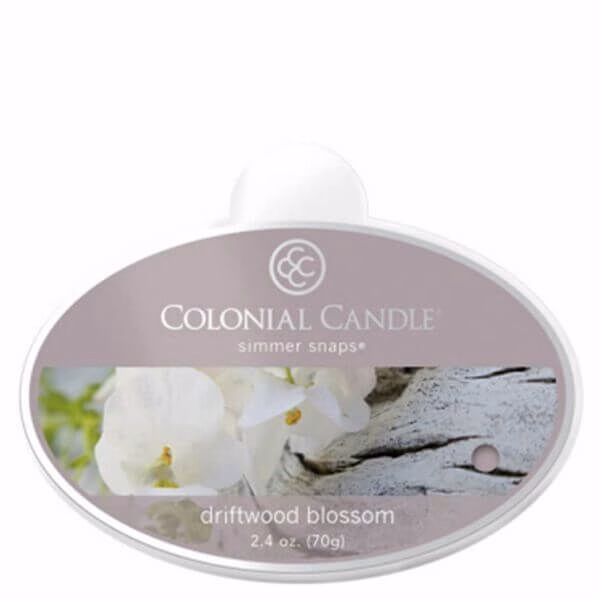 ccsnaps-4652_1_5594ffca46c7c Colonial Candle Driftwood Blossom Simmer Snaps 70g