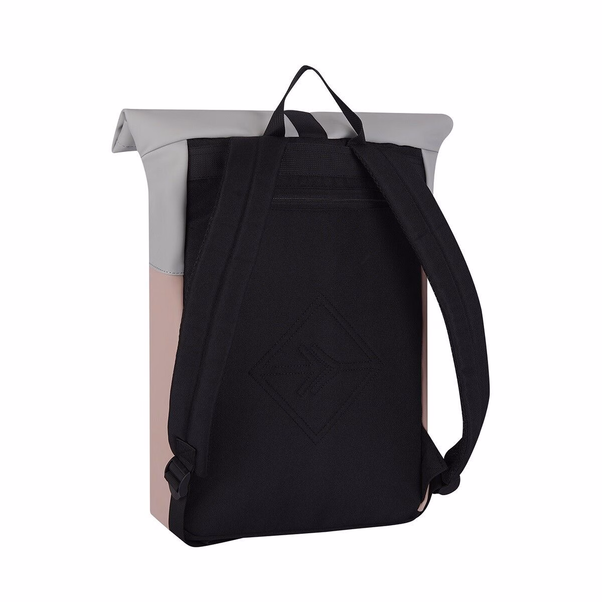47131117E8584058A6FE8FB05DD13011BFF1AF4F Fane - Montgomery Rolltop Rucksack altrosa/grau