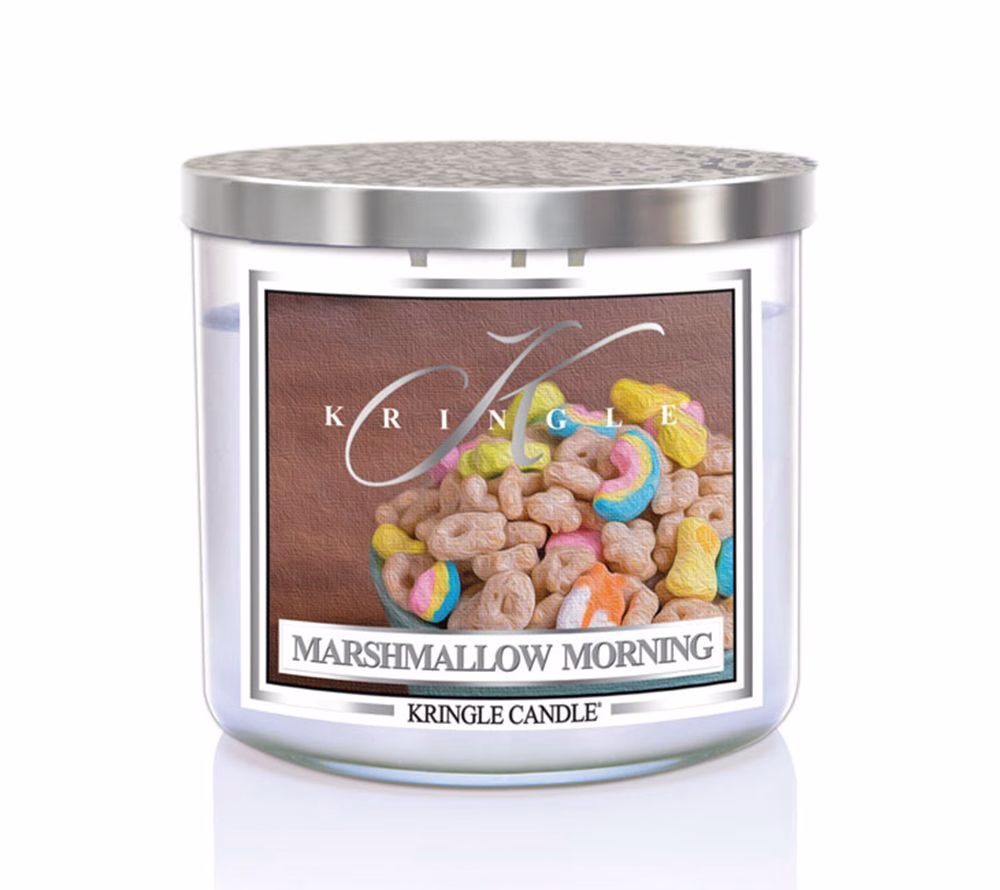 kringle_candle_marshmallow_morning_silver_lid_american_heritage_13430_1 Marshmallow Morning 396g Tumbler 3-Docht