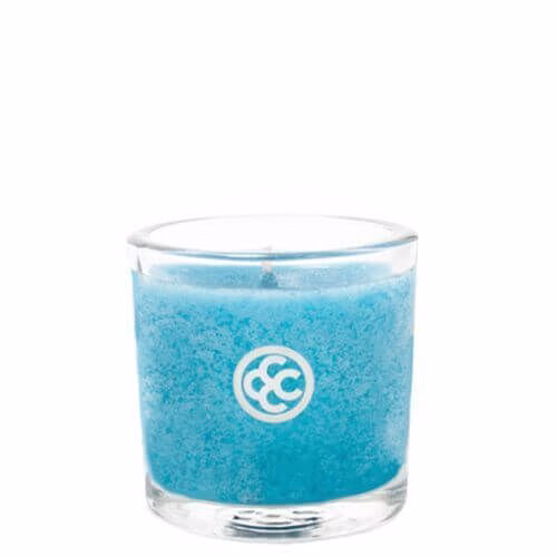 CC0175-3558 Topaz Waters Votivkerze im Glas