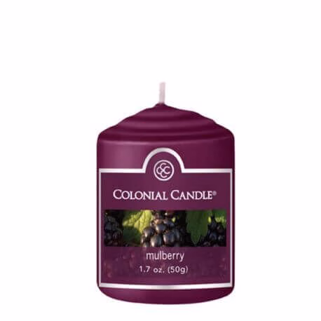 cc015-4455594ff86eb9a6 Colonial Candle Mulberry Votivkerze 50g