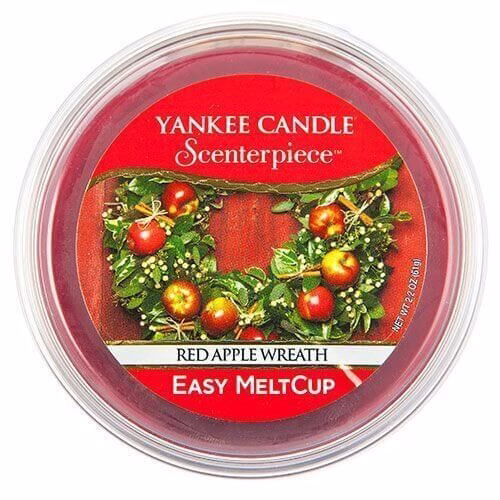 SCENTERPIECE-MELT-CUP-RED-APPLE-WREATH-1316944E Easy MeltCup Red Apple Wreath 61g