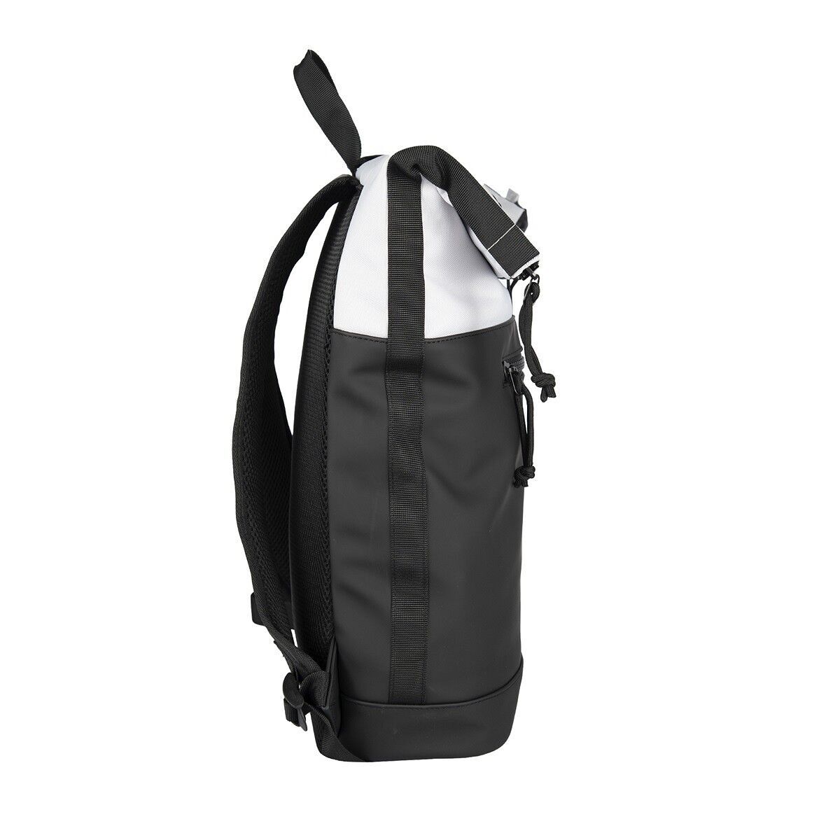 2D9BAEF59ECF41CDFC34AF50383980A1F55F1D9B Backham - New York Rolltop Rucksack hellgrau
