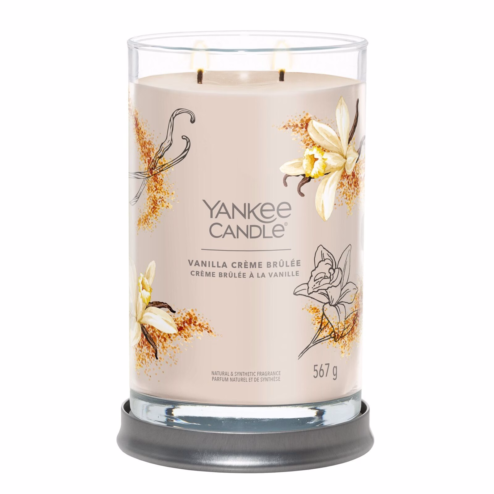 Vanilla Creme Brulee Signature Large Tumbler 567g 2-Docht