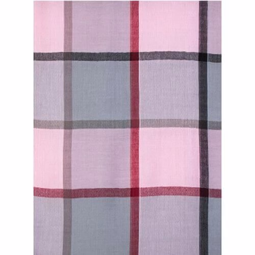 Jaquard-Schal Rosa Grey 038