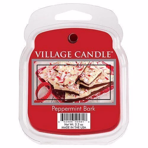 106101820 Village Candle Peppermint Bark 62g
