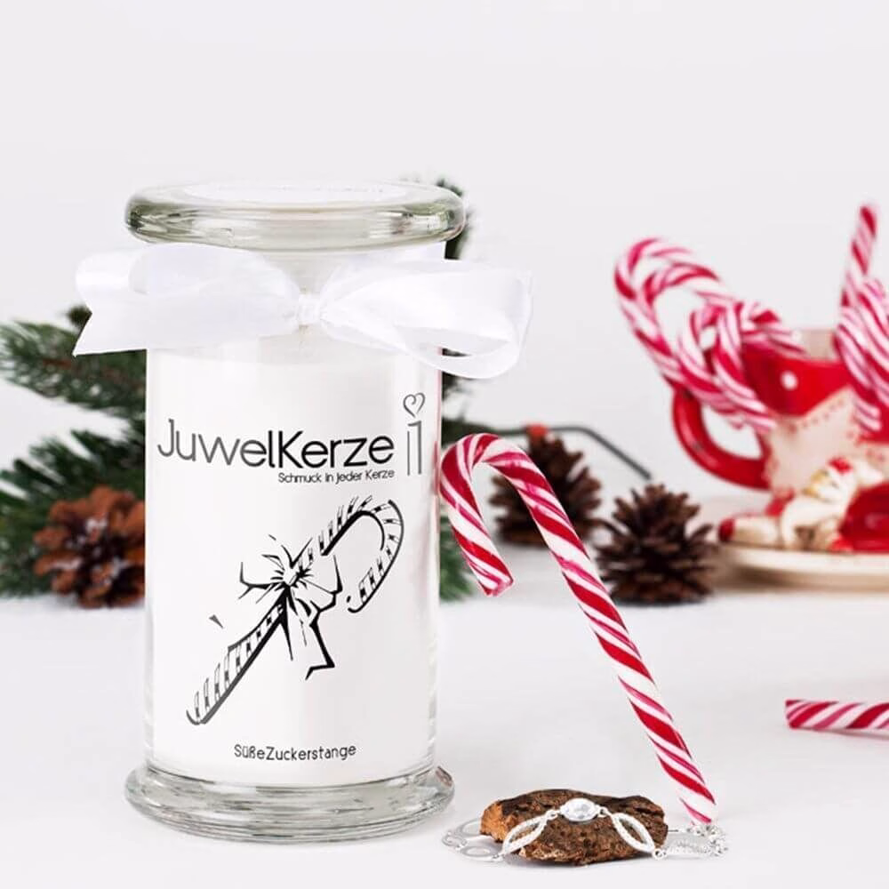 JuwelKerze Süße Zuckerstange (Armband) 380g